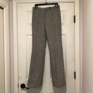 Grey and White Tweed Pants